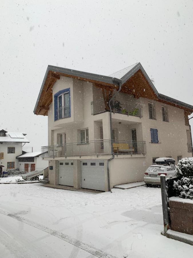 شقة Angeli Dolomiti House2 Croviana المظهر الخارجي الصورة
